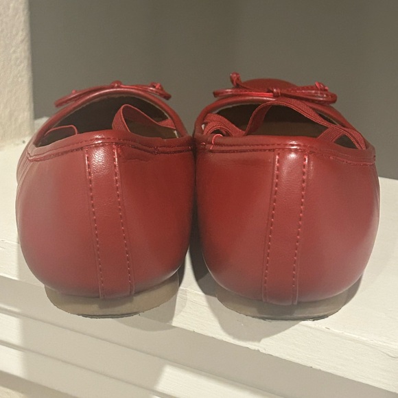 dv By Dolce Vita Maysa Women’s Red Mary Jane - Ballet Flat Slip On Size 8 - Picture 7 of 9